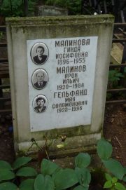 Гельфанд Мая Соломоновна, Москва, Востряковское кладбище